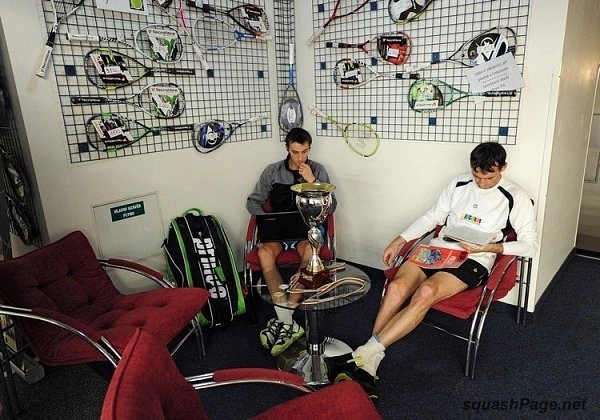 Jakub Šichnárek, Petr Veselý squash