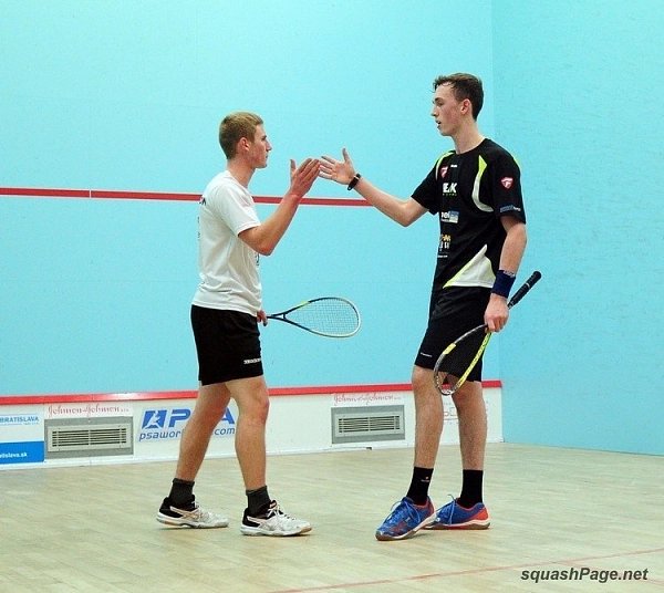 Julian Tomlinson, Ashley Davies squash