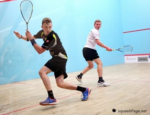 Ashley Davies, Julian Tomlinson squash