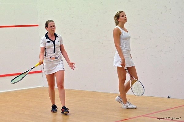 Feřteková Eva, Koukalová Veronika squash