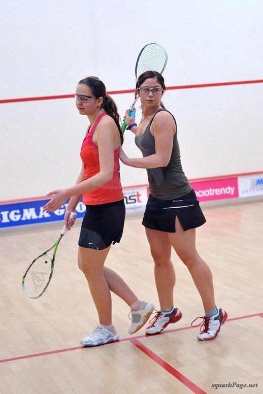 Hájková Michaela, Kumstová Aneta squash