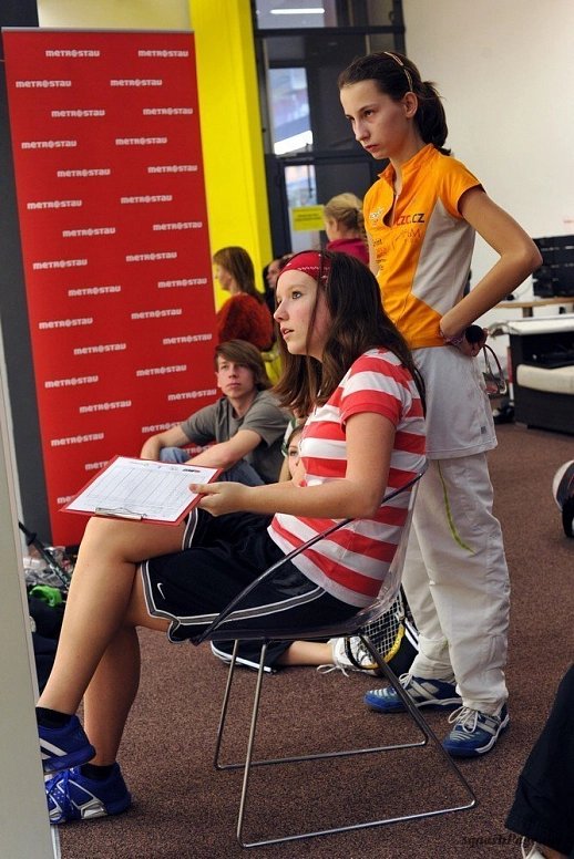 Procházková Alena, Jirásková Eliška squash