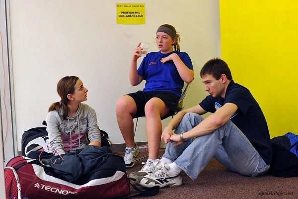 Komínková Klára, Elznicová Tereza, Steiner Petr squash