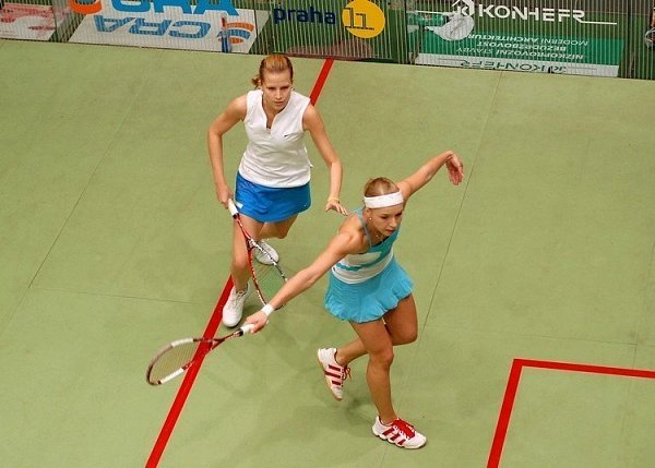 Ertlová Olga, Koukalová Veronika squash