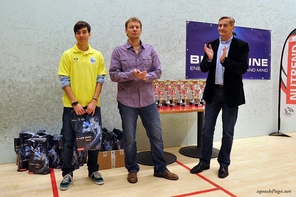 Mareš Přemek, Švec Radim, Valenta Miroslav squash