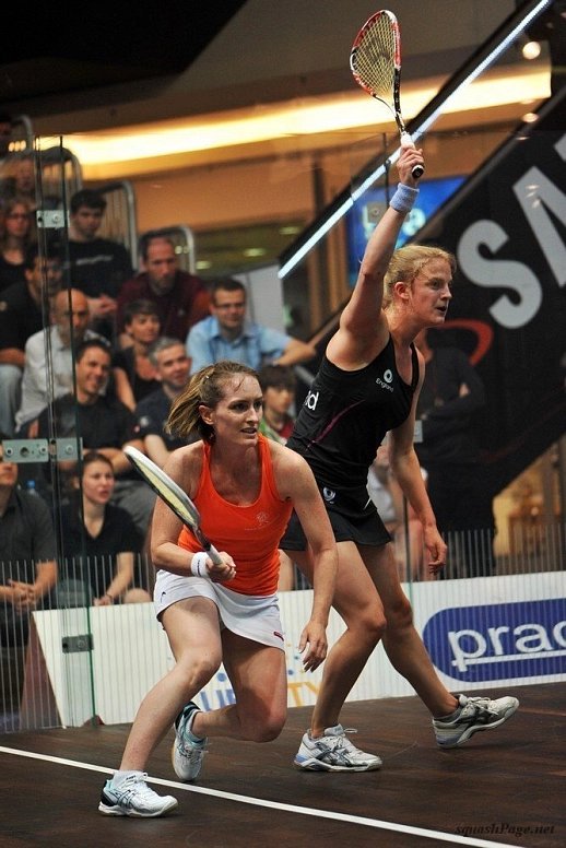 Natalie Grinham, Emma Beddoes squash