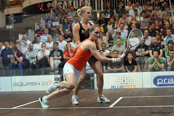 Emma Beddoes, Natalie Grinham squash