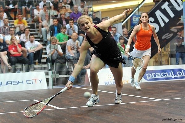 Emma Beddoes, Natalie Grinham squash