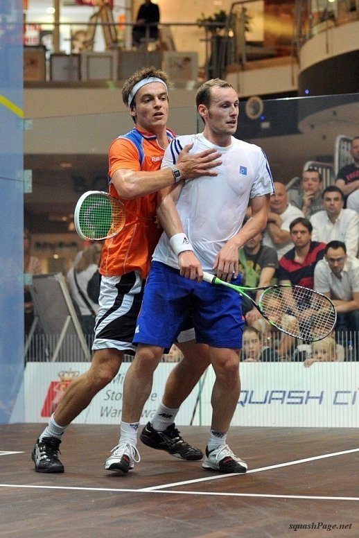 L. J. Anjema, Gregory Gaultier squash
