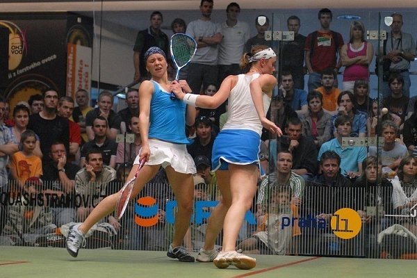 Ertlová Olga, Fialová Lucie squash
