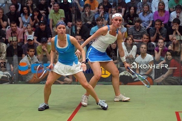 Ertlová Olga, Fialová Lucie squash
