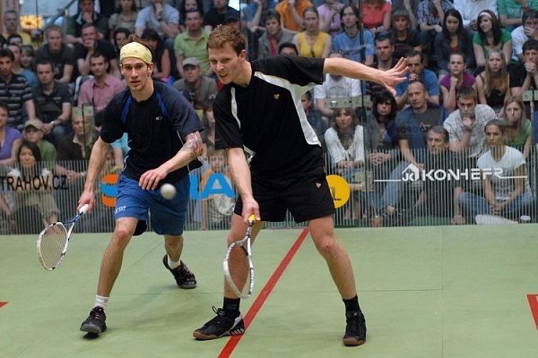 Sláde?ek Pavel jun., Jelínek Lukáš squash