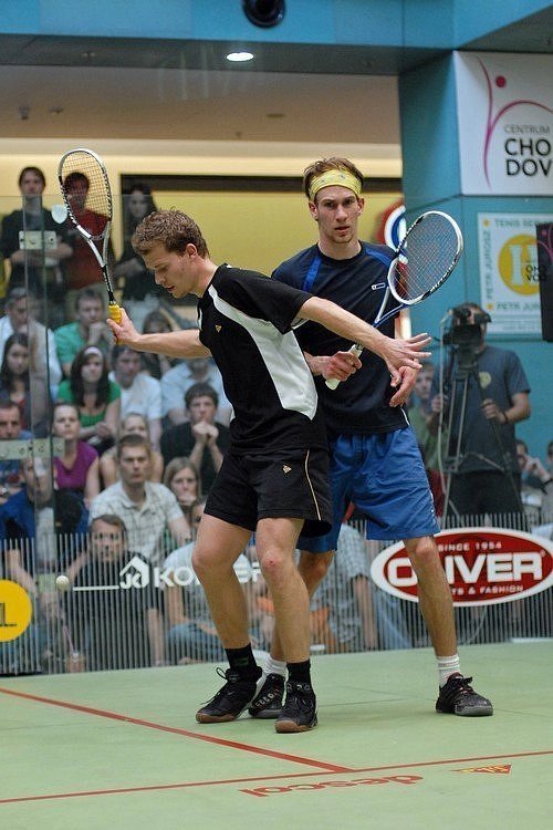 Sláde?ek Pavel jun., Jelínek Lukáš squash
