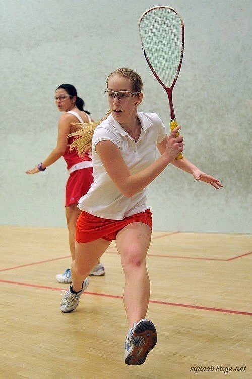 Denisa Pelešková, Tereza Svobodová squash