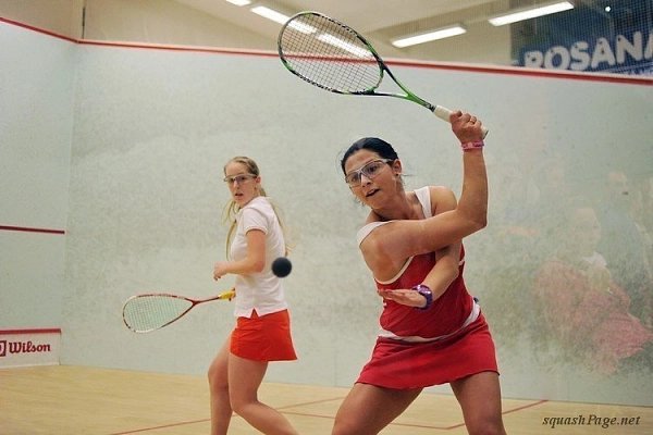 Tereza Svobodová, Denisa Pelešková squash