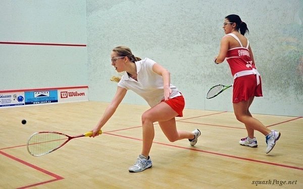 Denisa Pelešková, Tereza Svobodová squash