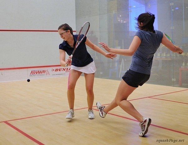 Barbora Krejčová, Karolína Holinková squash