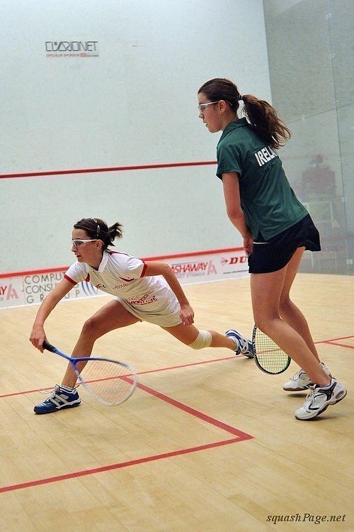Eliška Jirásková, Kristýna Fialová squash