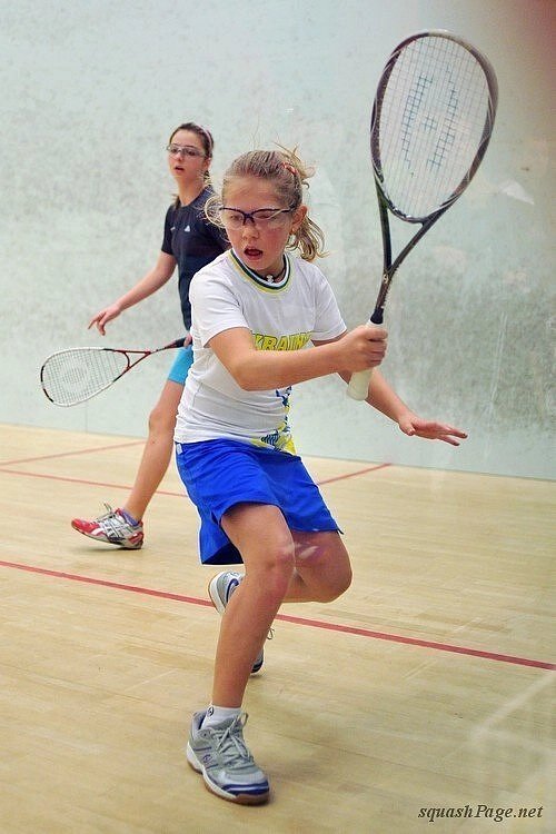 Alina Bushma, Denisa Rohunová squash
