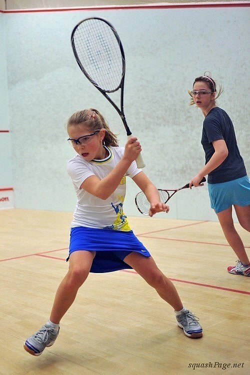 Alina Bushma, Denisa Rohunová squash