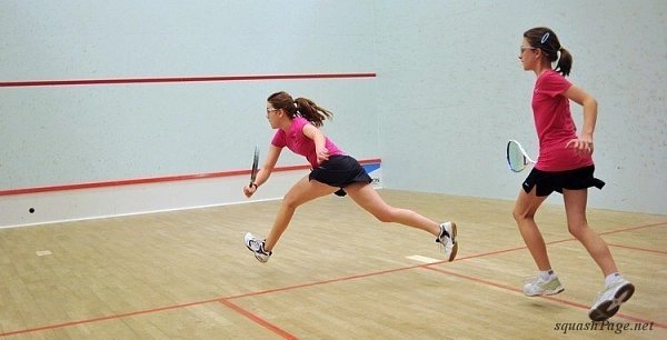 Kristýna Fialová, Hana Matoušková squash