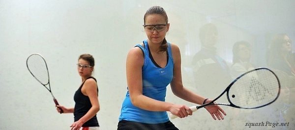 Michaela Hájková, Eva Vedralová squash