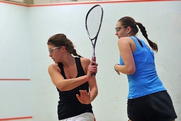 Eva Vedralová, Michaela Hájková squash