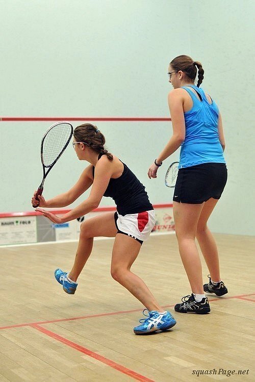 Eva Vedralová, Michaela Hálková squash