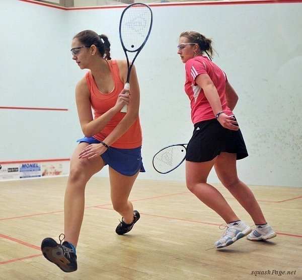 Michaela Hájková, Dominika Kejíková squash