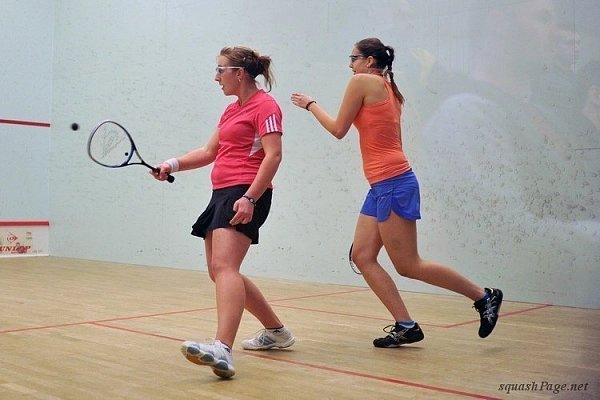 Dominika Kejíková, Michaela Hájková squash