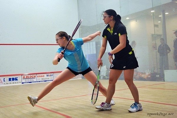 Karolína Holinková, Tereza Svobodová squash