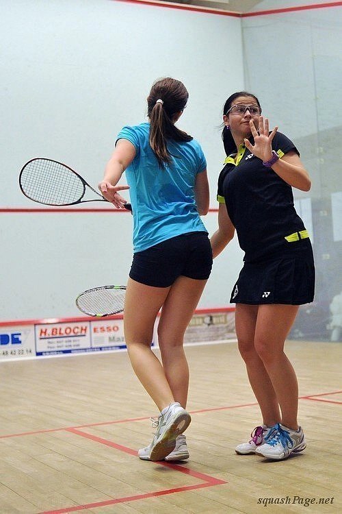 Tereza Svobodová, Karolína Holinková squash