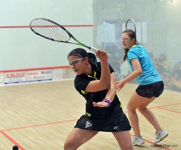Tereza Svobodová, Karolína Holinková squash