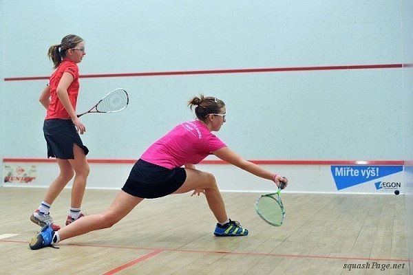 Josefína Bakalářová, Denisa Rohunová squash