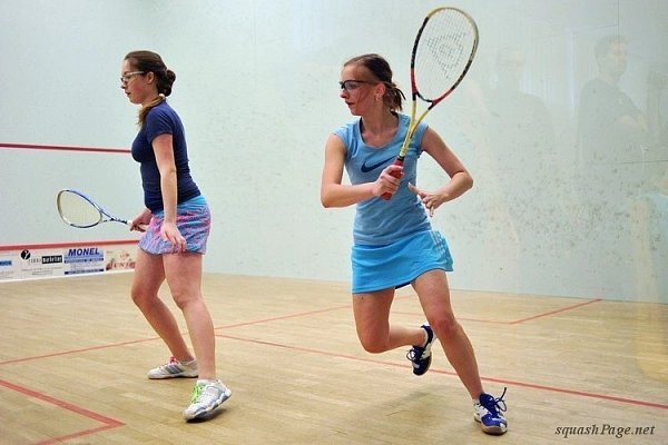 Klára Komínková, Eliška Omelková squash