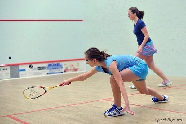 Klára Komínková, Eliška Omelková squash