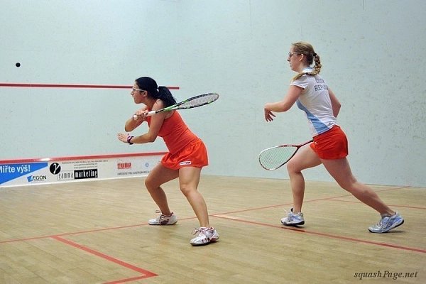 Tereza Svobodová, Denisa Pelešková squash