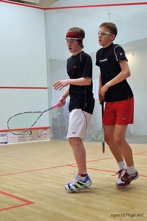 Marek Lapáček, David Zeman squash