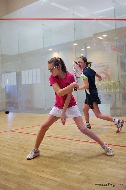 Michaela Čepová, Denisa Rohunová squash