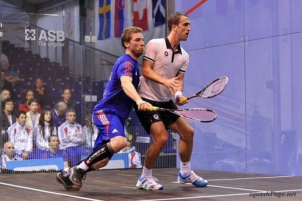 Mathieu Castagnet, Peter Barker squash