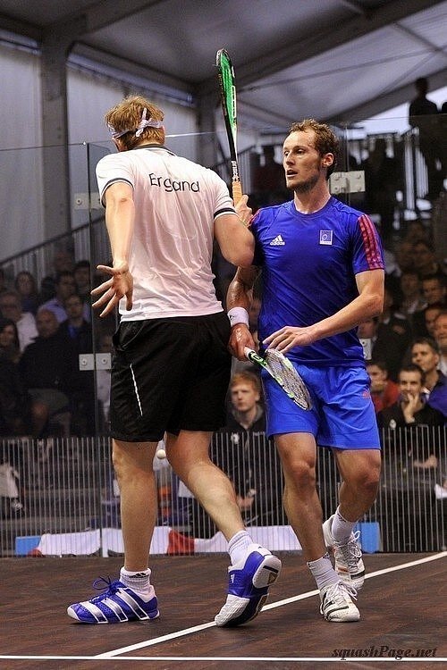 James Willstrop, Gregory Gaultier squash