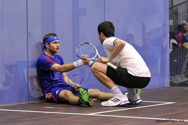 Greg Marche, Daryl Selby squash