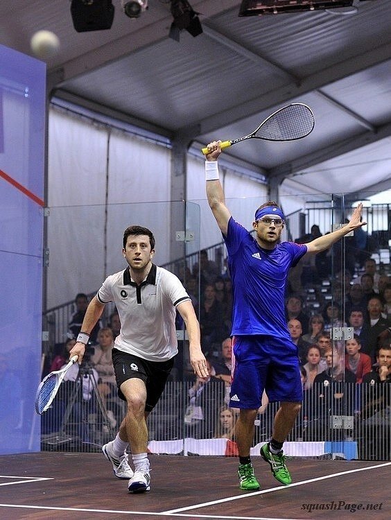 Greg Marche, Daryl Selby squash