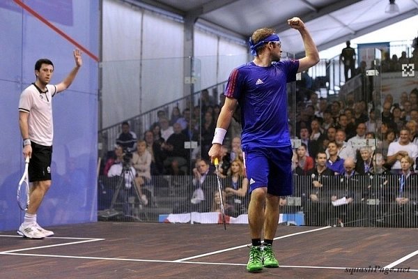 Greg Marche, Daryl Selby squash