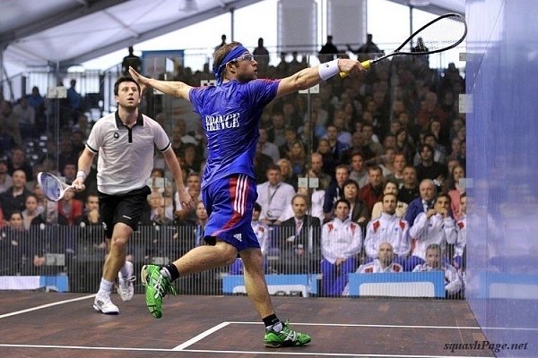 Greg Marche, Daryl Selby squash