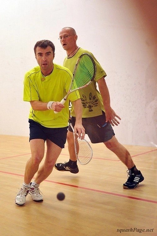 Jaroslav Sezemský, Milan Tecl squash Jaroslav Sezemský, Milan Tecl squash