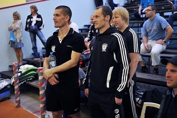 Gus Hansen, Gregory Gaultier squash