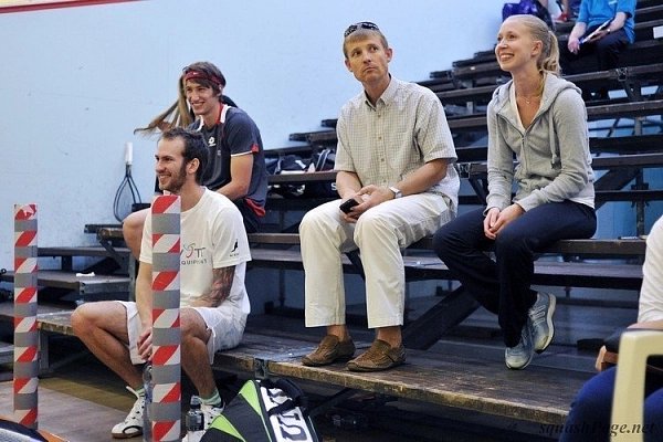 Lukáš Jelínek, Tomáš Cvikl, Anna Klimundová squash