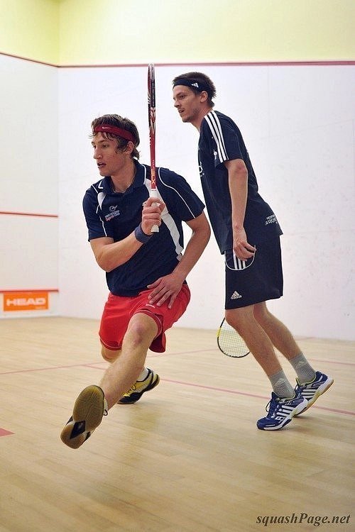 Ondřej Uherka, Jan Koukal squash