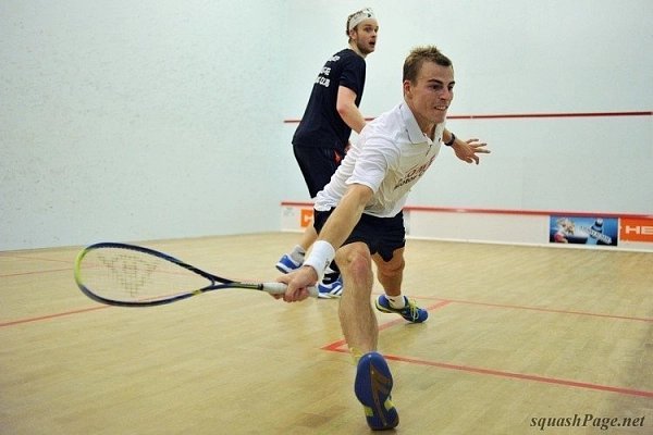 Nick Matthew, James Willstrop squash